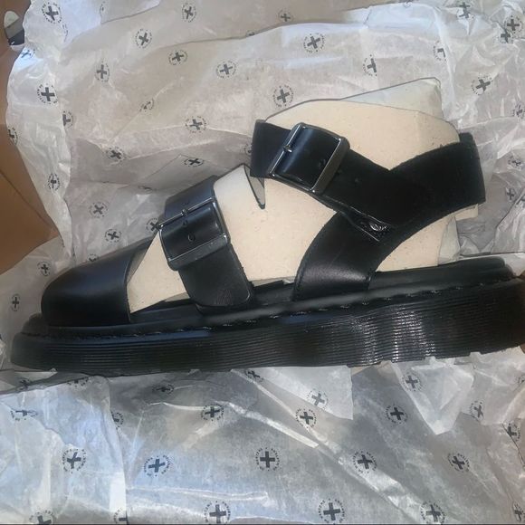 Dr Martens Men’s Gryphon Brando Sandal Black Size 13 New